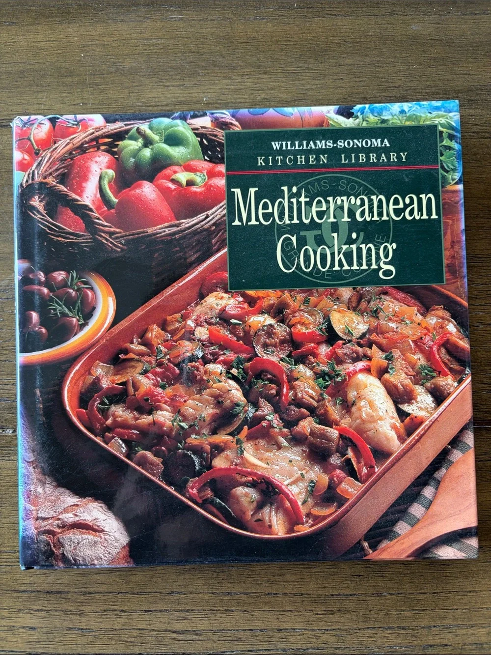 3 Vintage Williams Sonoma Kitchen Library Cookbooks - Pasta Pizza Mediterranean